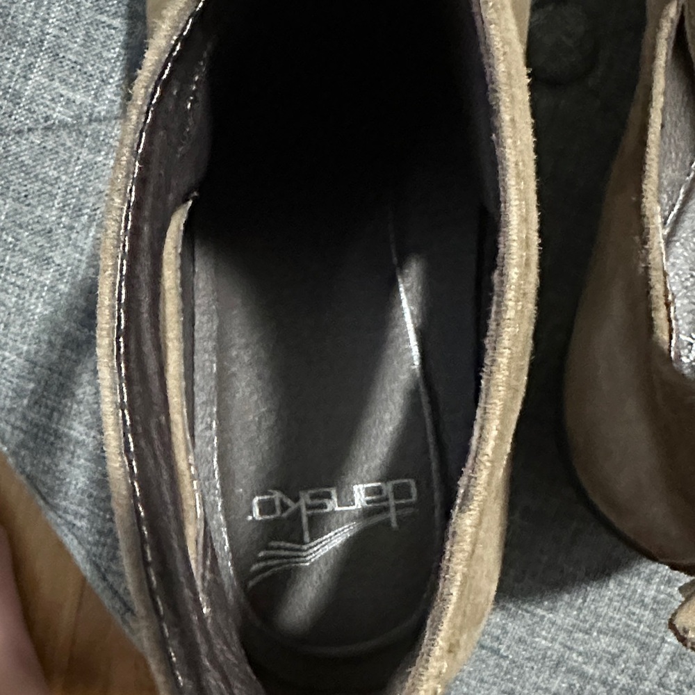 LAST CHANCE OFFER: Dansko Taupe Ankle Booties - Picture 5 of 6